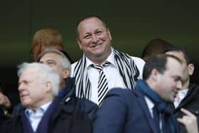 Newcastle United's English owner Mike Ashley attends the English Premier League football match between Chelsea and Newcastle United at Stamford Bridge in London on January 10, 2015.