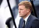 Eddie Howe, Manager of Newcastle United, looks on prior to the Premier League match between Newcastle United and AFC Bournemouth at St. James Park on September 17, 2022 in Newcastle upon Tyne, England. (Photo by George Wood/Getty Images)