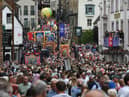 A previous Durham Miners' Gala