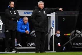 Newcastle United manager Steve Bruce. (Photo by Paul Ellis - Pool/Getty Images)