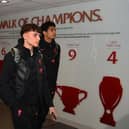 Liverpool's Bobby Clark arrives at Anfield last month ahead of his full debut.
