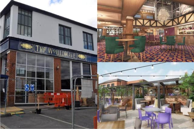Artist impressions show what The Wouldhave pub will look like following a major redevelopment.