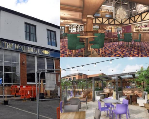 Artist impressions show what The Wouldhave pub will look like following a major redevelopment.