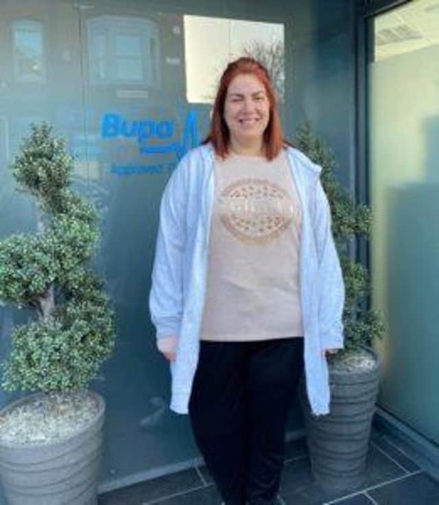 Suzanne says her back problems have eased after treatment.