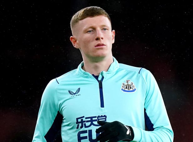 Newcastle United's Elliot Anderson.
