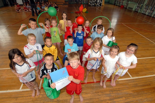 Back to 2007 when the school got a funding boost towards its sports facilities.