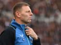Graeme Jones at St James's Park yesterday.