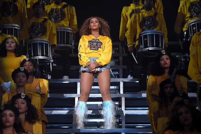 Beyonce is playing at the Stadium of Light this week.  (Photo by Larry Busacca/Getty Images for Coachella )