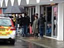 Filming of Vera at Ocean Beach Pleasure Park, with actress Brenda Blethyn as Vera Stanhope.