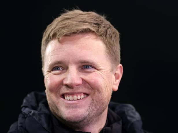 Newcastle United head coach Eddie Howe.