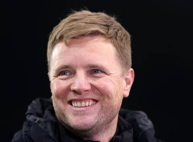 Newcastle United head coach Eddie Howe.