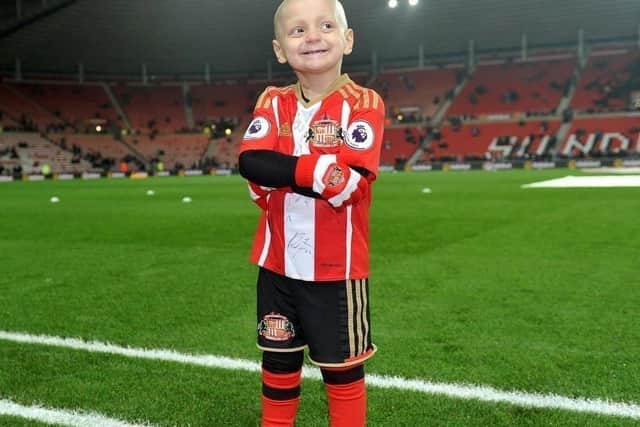 Bradley Lowery is in line to become the branch mascot