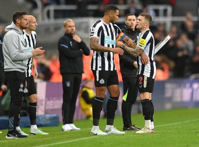 Newcastle United club captain Jamaal Lascelles could leave the Magpies this summer (Photo by Stu Forster/Getty Images)