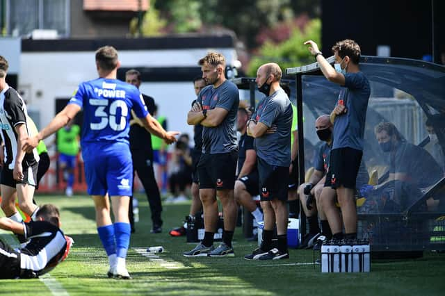 Newcastle United under-23s manager Chris Hogg.