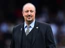 Rafael Benitez, manager of Newcastle United, looks on prior to the Premier League match between Fulham FC and Newcastle United at Craven Cottage on May 12, 2019 in London, United Kingdom. (Photo by Alex Broadway/Getty Images)