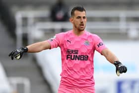 Newcastle United goalkeeper Martin Dubravka. (Photo by Stu Forster/Getty Images)