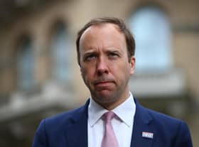 Secretary of State for Health and Social Care Matt Hancock