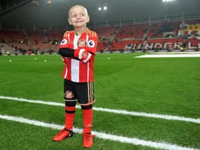 Bradley Lowery has been named the mascot for the Sunderland AFC Heaven branch