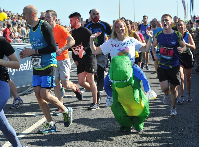 Approaching the finish. Does this bring back happy memories for you?