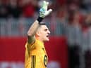 Vito Mannone.  (Photo by Carmen Mandato/Getty Images).