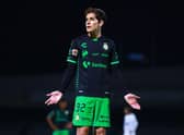 Santos Laguna forward Santiago Munoz, who's on loan at Newcastle United.