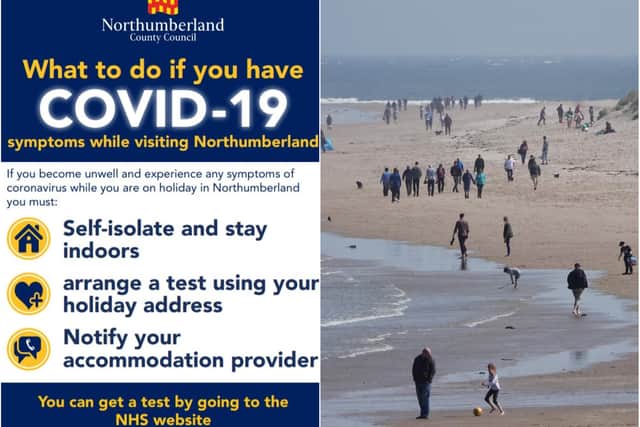 Guidance for visitors to Northumberland.