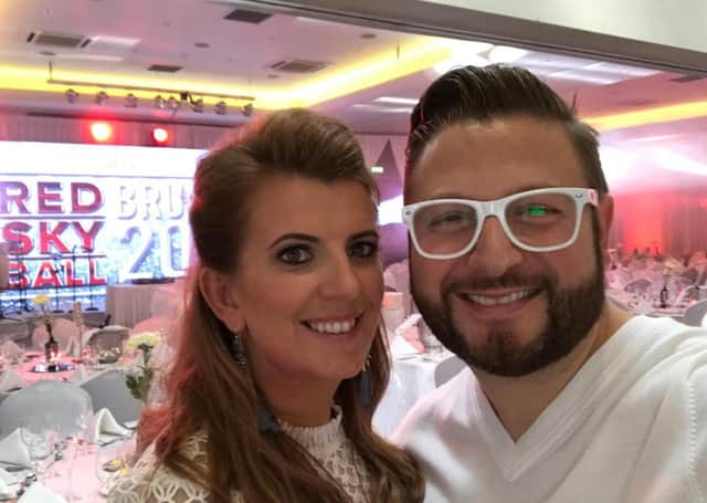 Emma and Sergio Petrucci launched the Red Sky Foundation ball.