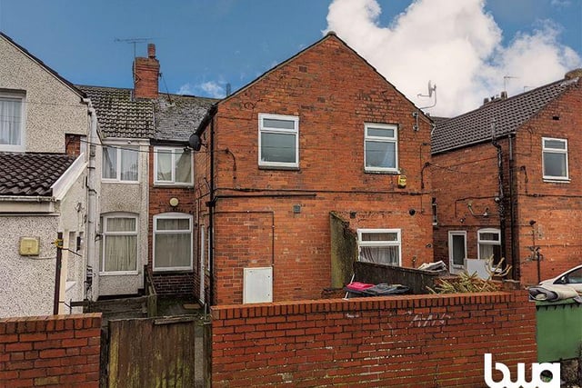 Two-bedroom, mid-terraced property - guide price £15,000-plus.