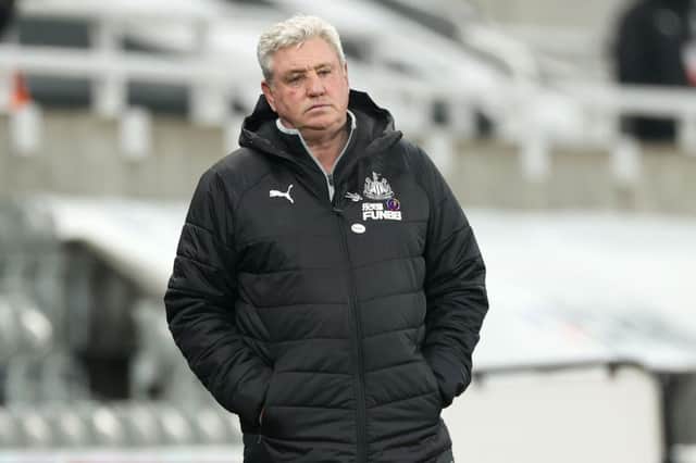 The shocking stats that should concern Steve Bruce as Newcastle United battle Fulham, West Brom, Brighton Burnley and Sheffield United for Premier League safety. (Photo by LEE SMITH/POOL/AFP via Getty Images)