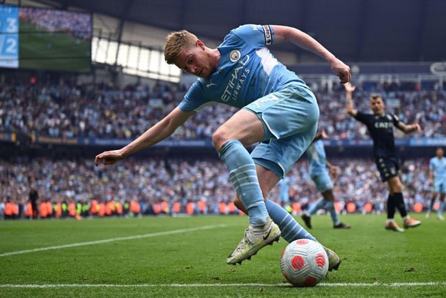 On average, the ball was in play for 60 minutes and 46 seconds during Premier League matches involving Manchester City last season.
