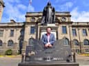 Glenn Rowe is calling on the town to wear pink and blue to remember Chloe Rutherford and Liam Curry.