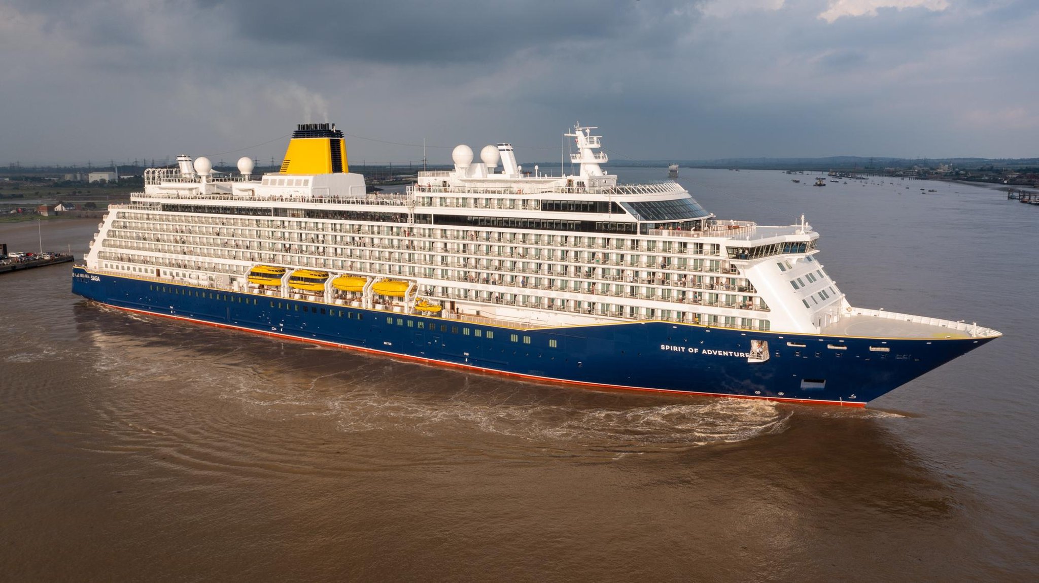 New Luxury Cruise Ship Set To Sail Past South Shields On First Visit To Port Of Tyne Shields Gazette