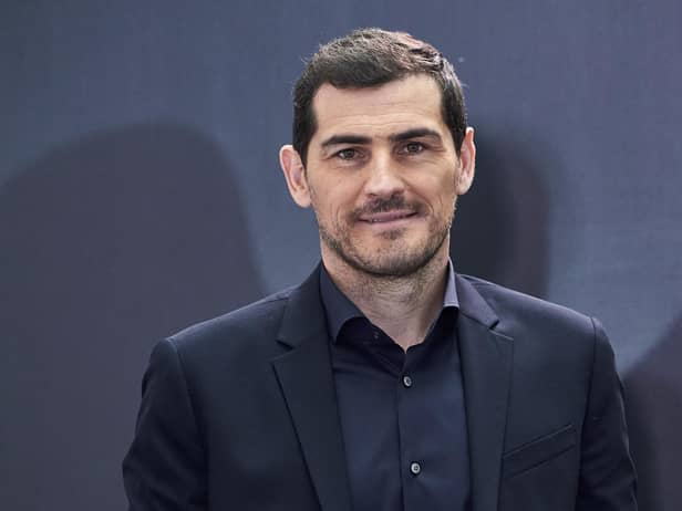 Iker Casillas, the former Spain and Real Madrid goalkeeer, pictured in 2020.