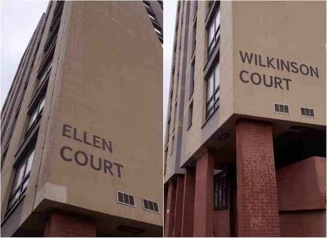Jarrow has not forgotten Ellen Wilkinson, as this blocks of flats shows.