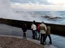 Storm Arwen is expected to bring high waves in coastal areas as the Met Office issues a red weather warning.