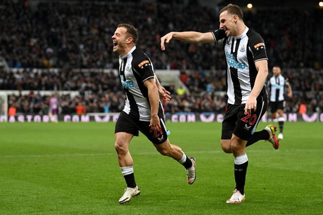 Grabbed a goal and an assist last time out at St James's Park.