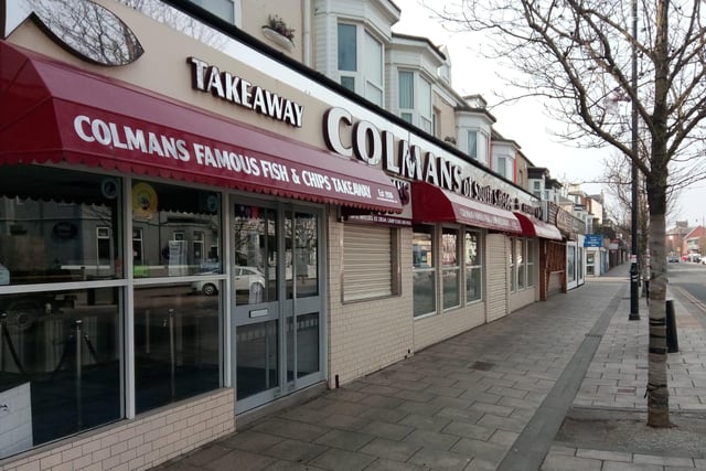 The fish and chip shop - where people have been known to queue for over an hour - was deserted.