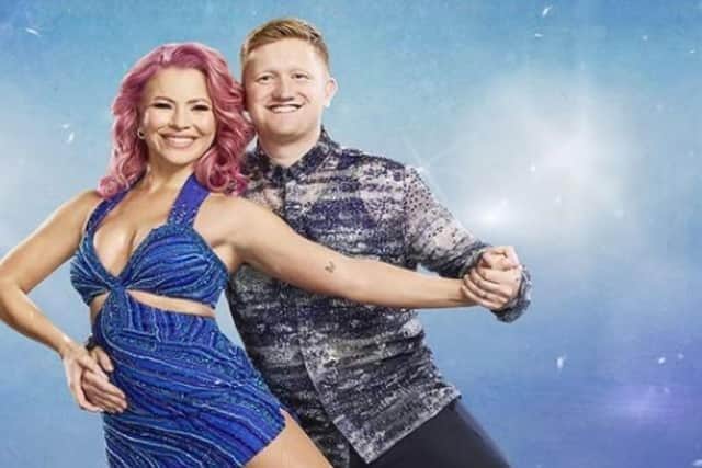 Molly Lanaghan is bidding for victory with Sam Aston on Dancing On Ice.