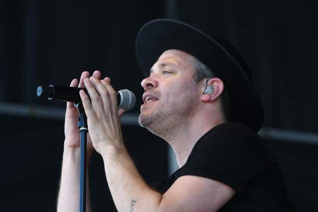 Will Young entertains the crowds at Bents Park on Sunday, July 10.