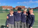 From left to right is Leo , Thomas , Lawrence and James