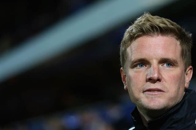 Eddie Howe at Bournemouth in 2013.