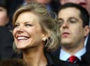 DIC negotiator Amanda Staveley takes her seat before Liverpool took on Chelsea in their UEFA Champions League semi-final football match against Liverpool at Anfield in Liverpool, north west England, April 22, 2008. The game finished 1-1. AFP PHOTO/PAUL ELLIS (Photo credit should read PAUL ELLIS/AFP via Getty Images)