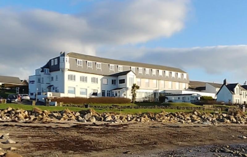 Stuart Cunninghame is looking forward to a trip to Arran to enjoy the view at his favourite hotel.