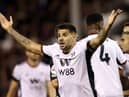 Aleksandar Mitrovic of Fulham appeals during the Premier League match between Nottingham Forest and Fulham FC at City Ground on September 16, 2022 in Nottingham, England. (Photo by Marc Atkins/Getty Images)