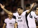 Aleksandar Mitrovic of Fulham appeals during the Premier League match between Nottingham Forest and Fulham FC at City Ground on September 16, 2022 in Nottingham, England. (Photo by Marc Atkins/Getty Images)