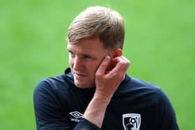 Eddie Howe last year.