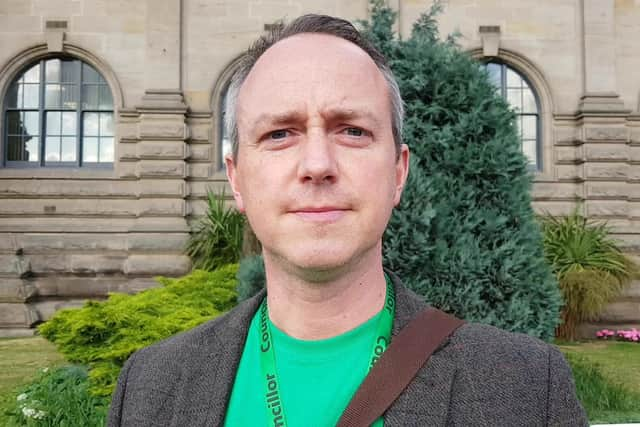 Green Party councillor David Francis.