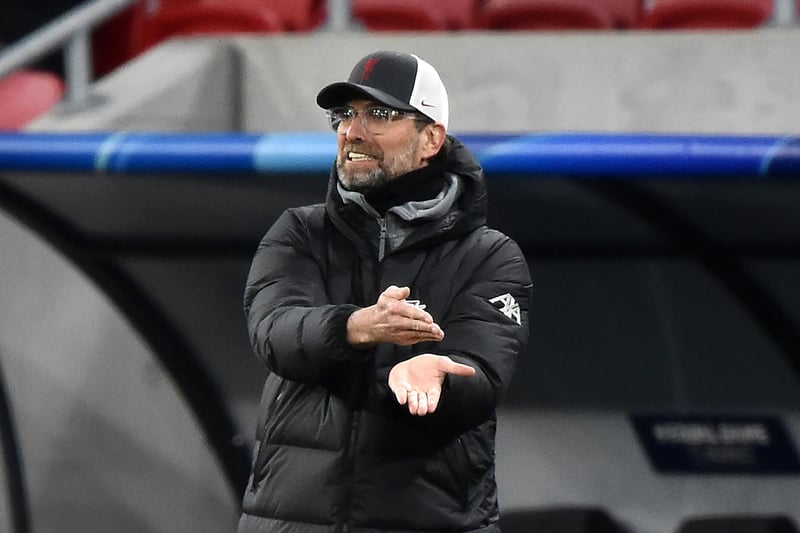 It's been a gruelling season for the Reds, with their title defence crumbling following a series of injuries to key players. Having won both a Champions League and Premier League title, Klopp still has plenty of credit in the bank for now.