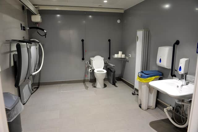 A file image of a 'Changing Places' toilet.