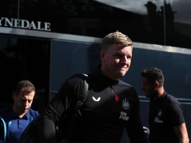 Newcastle United head coach Eddie Howe.